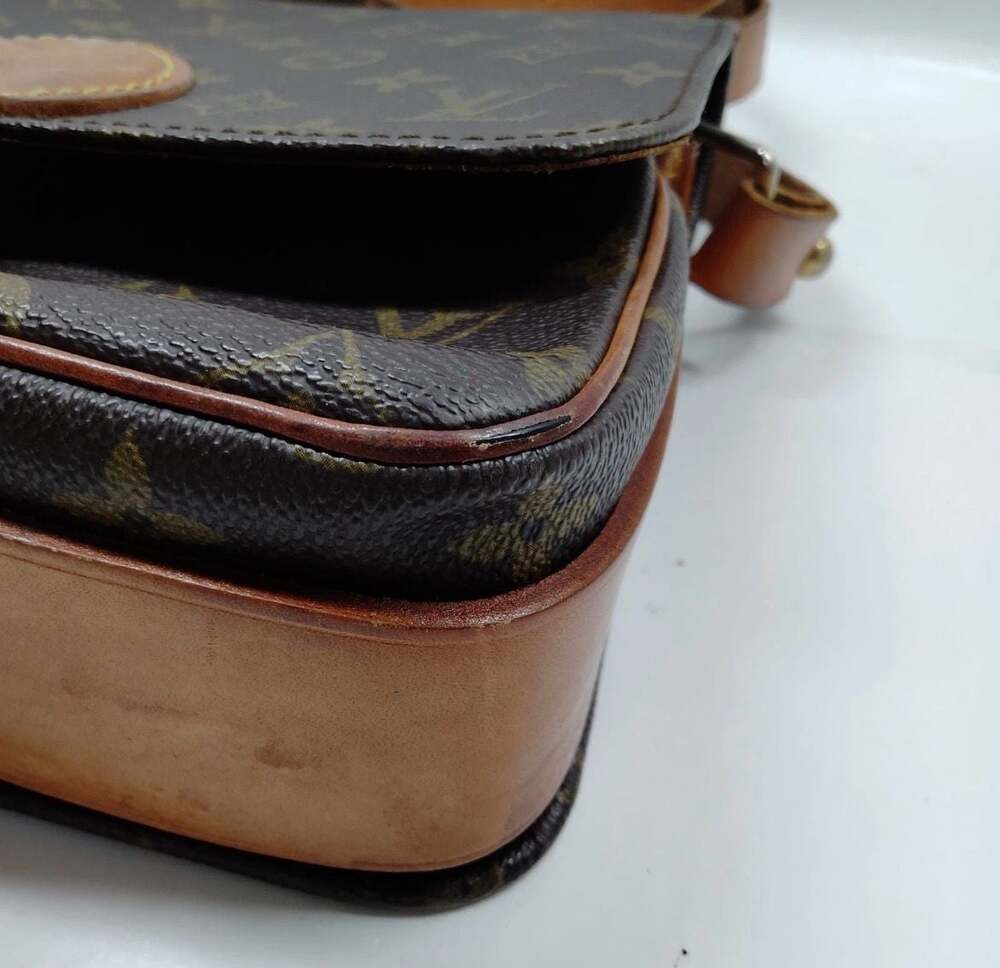 Vintage Louis Vuitton Monogram Cartouchiere MM Crossbody Bag - Picture 6 of 9